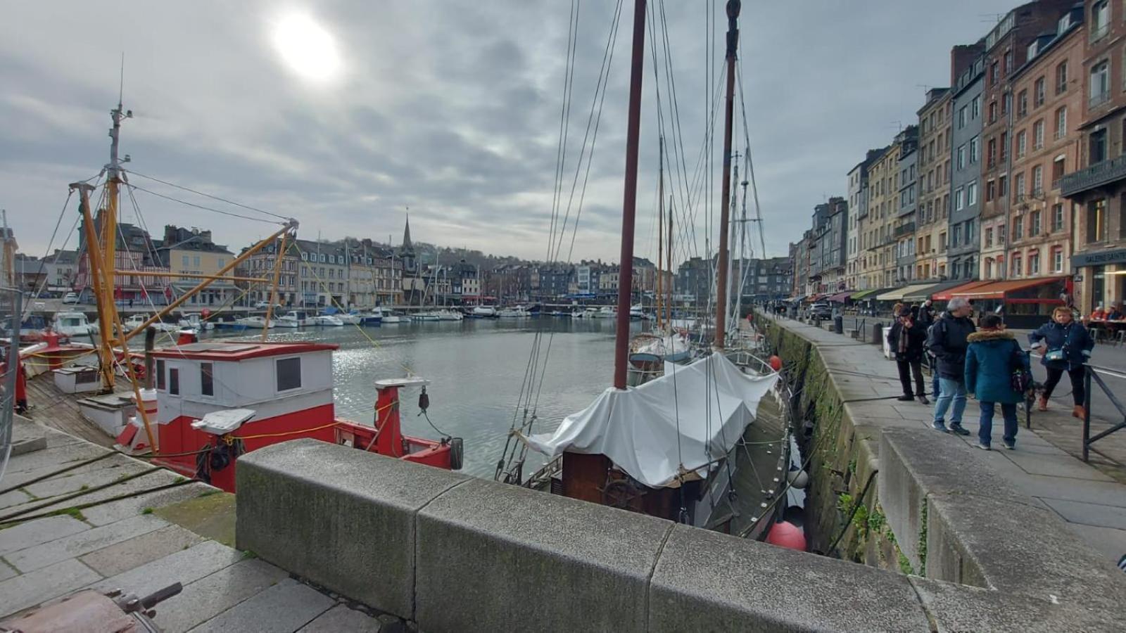 Studio Cosy Au Coeur D'Honfleur Exterior foto